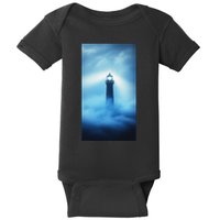 Nautical Lighthouse Beam Nautical Themes Maritime Baby Bodysuit