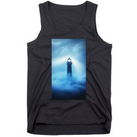 Nautical Lighthouse Beam Nautical Themes Maritime Tank Top