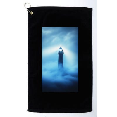 Nautical Lighthouse Beam Nautical Themes Maritime Golf Towel