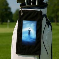 Nautical Lighthouse Beam Nautical Themes Maritime Golf Towel