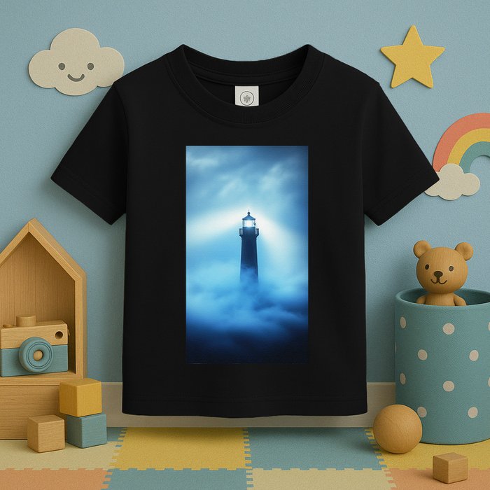 Nautical Lighthouse Beam Nautical Themes Maritime Toddler T-Shirt
