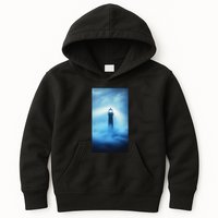 Nautical Lighthouse Beam Nautical Themes Maritime Kids Hoodie