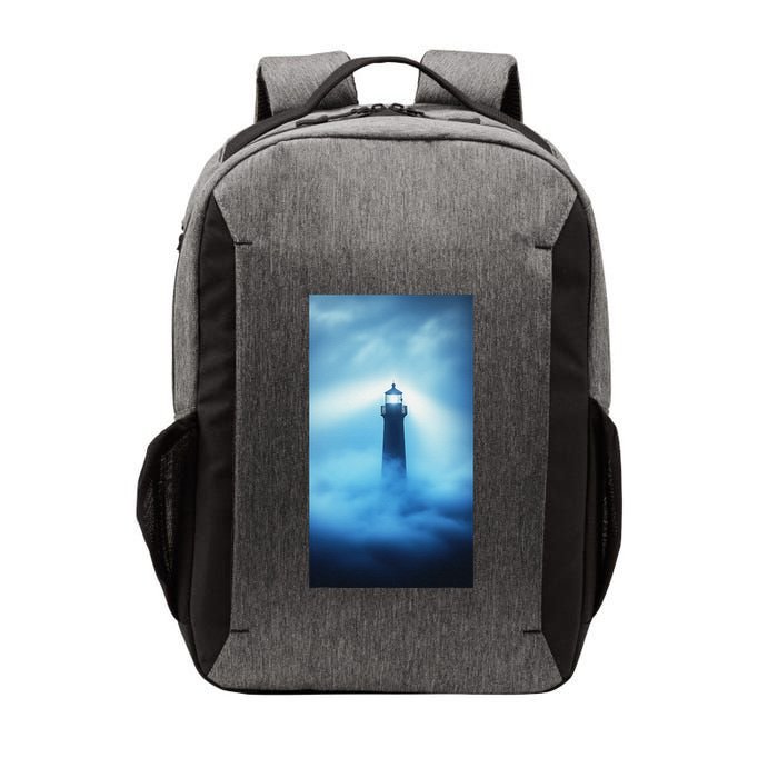 Nautical Lighthouse Beam Nautical Themes Maritime Vector Backpack