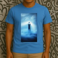 Nautical Lighthouse Beam Nautical Themes Maritime T-Shirt