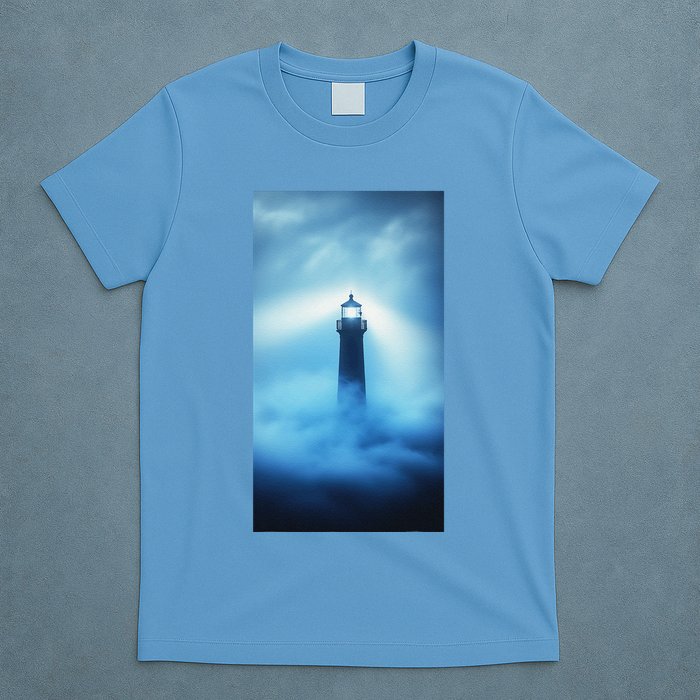Nautical Lighthouse Beam Nautical Themes Maritime T-Shirt