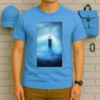 Nautical Lighthouse Beam Nautical Themes Maritime T-Shirt