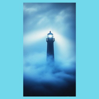 Nautical Lighthouse Beam Nautical Themes Maritime T-Shirt