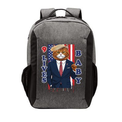 Nine Lives Baby Cat In Suite With Trump Hair Vector Backpack