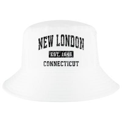New London Connecticut Ct Vintage Established Sports Design Cool Comfort Performance Bucket Hat