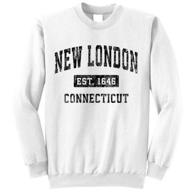 New London Connecticut Ct Vintage Established Sports Design Sweatshirt