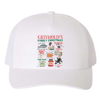 National Lampoons Christmas Vacation Griswold Yupoong Adult 5-Panel Trucker Hat