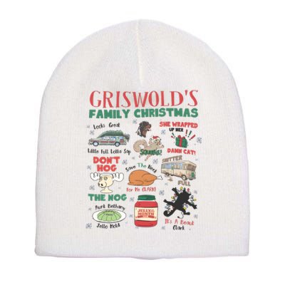 National Lampoons Christmas Vacation Griswold Short Acrylic Beanie