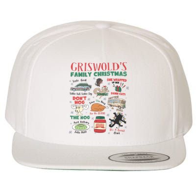 National Lampoons Christmas Vacation Griswold Wool Snapback Cap