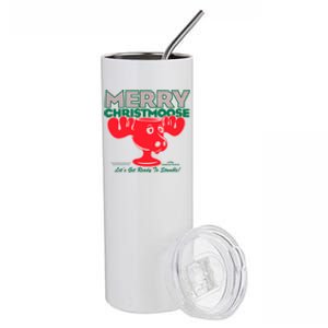 National LampoonS Christmas Vacation Merry Christmoose Stainless Steel Tumbler