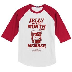 National LampoonS Christmas Vacation Jelly Of The Month Kids Colorblock Raglan Jersey