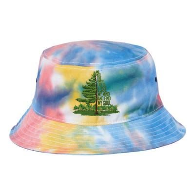 Nature Lover Camping Adventure And Into The Forest I Go Gift Tie Dye Newport Bucket Hat