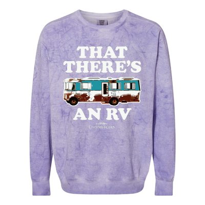 National Lampoons Christmas Vacation That Theres An Rv Colorblast Crewneck Sweatshirt