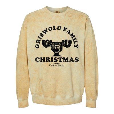 National LampoonS Christmas Vacation Griswold Family Text Colorblast Crewneck Sweatshirt