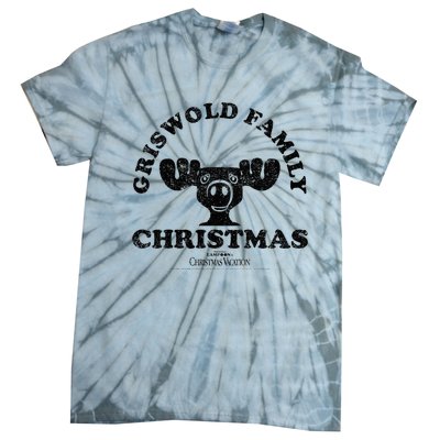 National LampoonS Christmas Vacation Griswold Family Text Tie-Dye T-Shirt