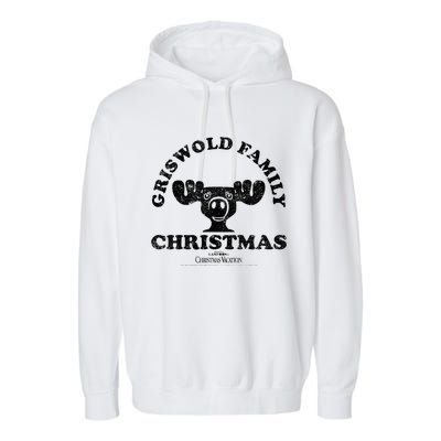 National LampoonS Christmas Vacation Griswold Family Text Garment-Dyed Fleece Hoodie