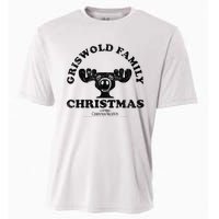 National LampoonS Christmas Vacation Griswold Family Text Cooling Performance Crew T-Shirt