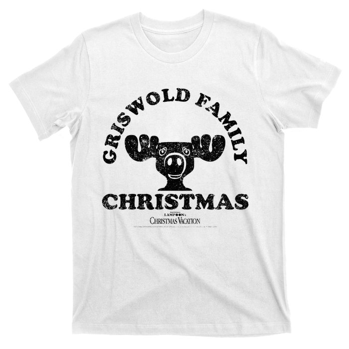 National LampoonS Christmas Vacation Griswold Family Text T-Shirt