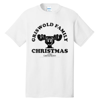 National LampoonS Christmas Vacation Griswold Family Text Tall T-Shirt