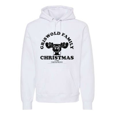 National LampoonS Christmas Vacation Griswold Family Text Premium Hoodie