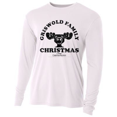 National LampoonS Christmas Vacation Griswold Family Text Cooling Performance Long Sleeve Crew