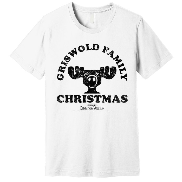 National LampoonS Christmas Vacation Griswold Family Text Premium T-Shirt