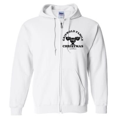 National LampoonS Christmas Vacation Griswold Family Text Full Zip Hoodie