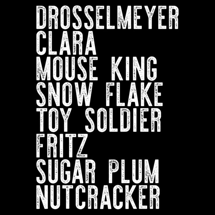 Nutcracker Leads Clara Drosselmeyer Christmas Ballet Meme Gift Youth Performance Sprint T-Shirt