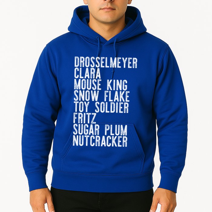 Nutcracker Leads Clara Drosselmeyer Christmas Ballet Meme Gift Hoodie