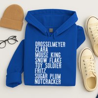 Nutcracker Leads Clara Drosselmeyer Christmas Ballet Meme Gift Hoodie