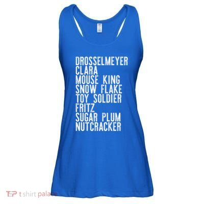 Nutcracker Leads Clara Drosselmeyer Christmas Ballet Meme Gift Ladies Essential Flowy Tank