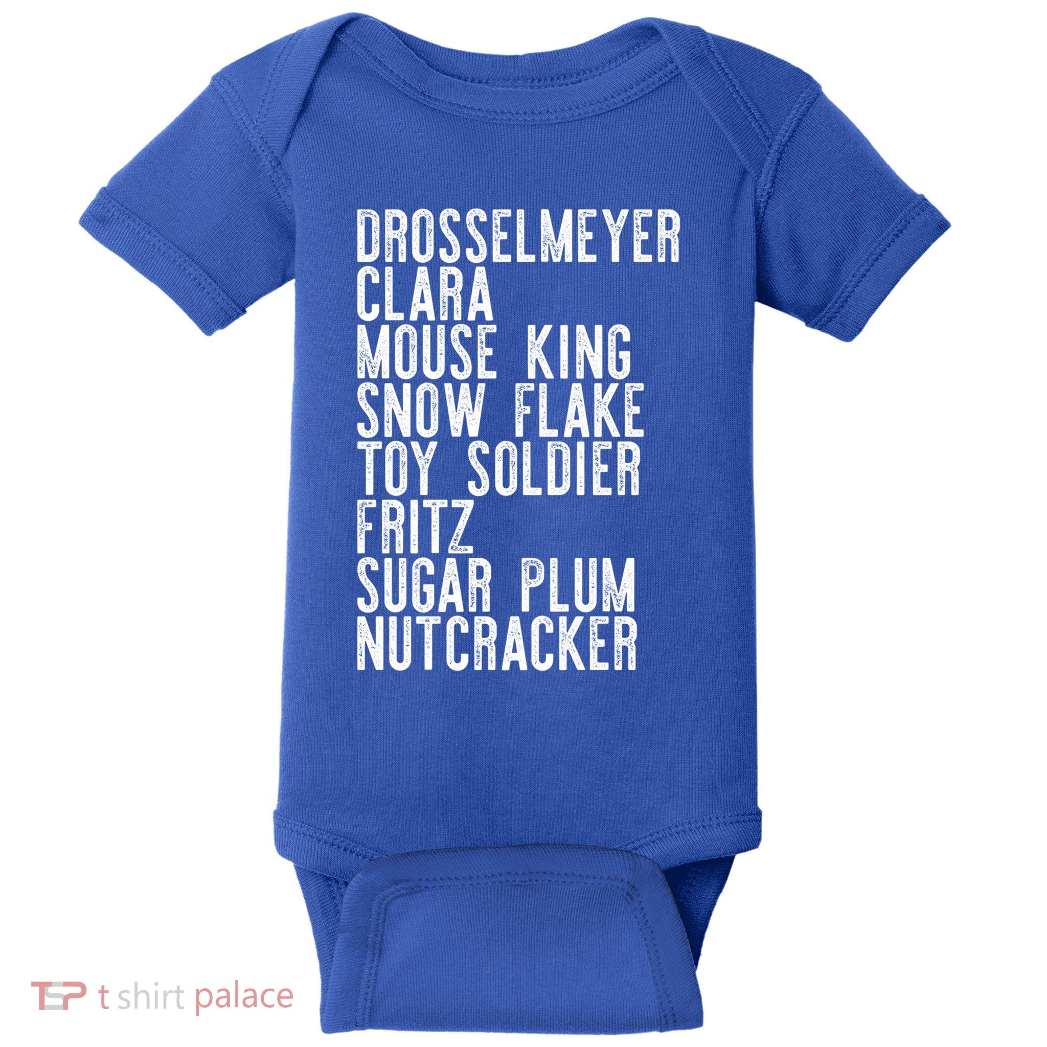 Nutcracker Leads Clara Drosselmeyer Christmas Ballet Meme Gift Baby Bodysuit