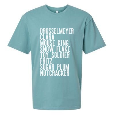 Nutcracker Leads Clara Drosselmeyer Christmas Ballet Meme Gift Sueded Cloud Jersey T-Shirt