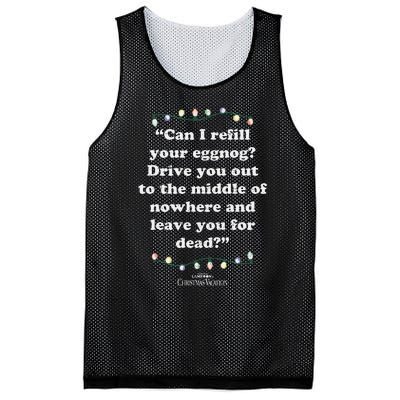 National LampoonS Christmas Vacation Leave You For Dead Mesh Reversible Basketball Jersey Tank