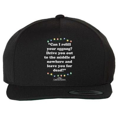 National LampoonS Christmas Vacation Leave You For Dead Cool Gift Wool Snapback Cap