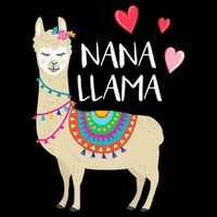 Nana Llama Cute Love Llamas & Alpacas Gift Tees Impact Tech Backpack