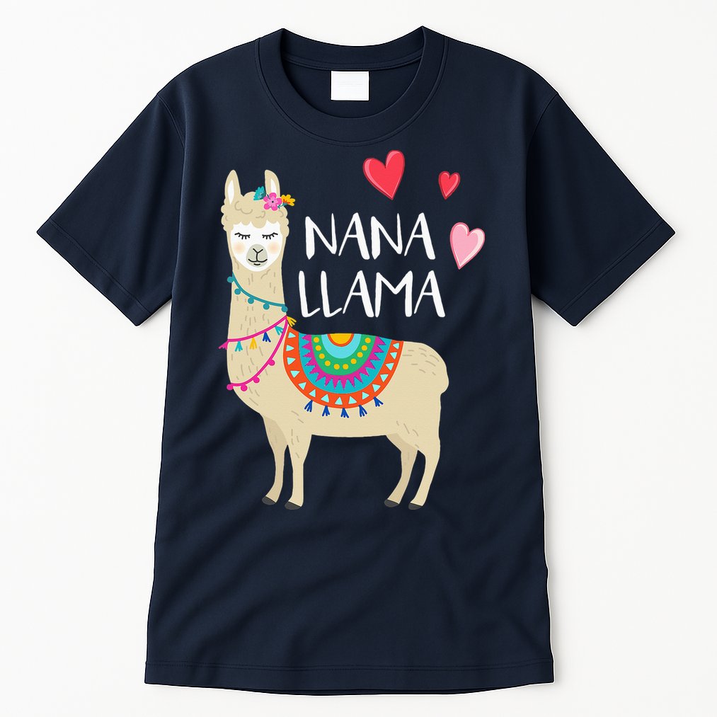 Nana Llama Cute Love Llamas & Alpacas Gift Tees Tall T-Shirt
