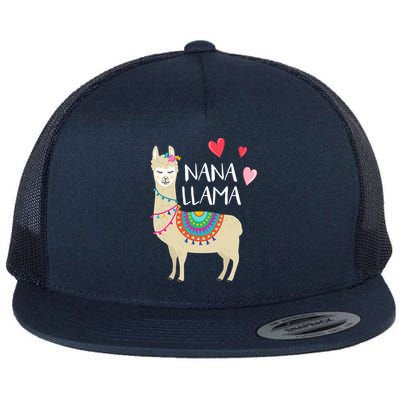 Nana Llama Cute Love Llamas & Alpacas Gift Tees Flatbill Hat