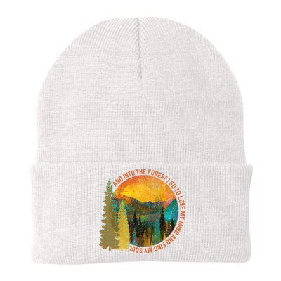 Nature Lover Camping Gift Knit Cap Winter Beanie