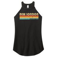 New London Ct Connecticut Funny City Home Roots Women's Perfect Tri Rocker Tank