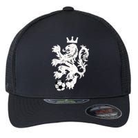 Netherlands Lion Dutch Orange Soccer Fan    Flexfit Unipanel Trucker Cap