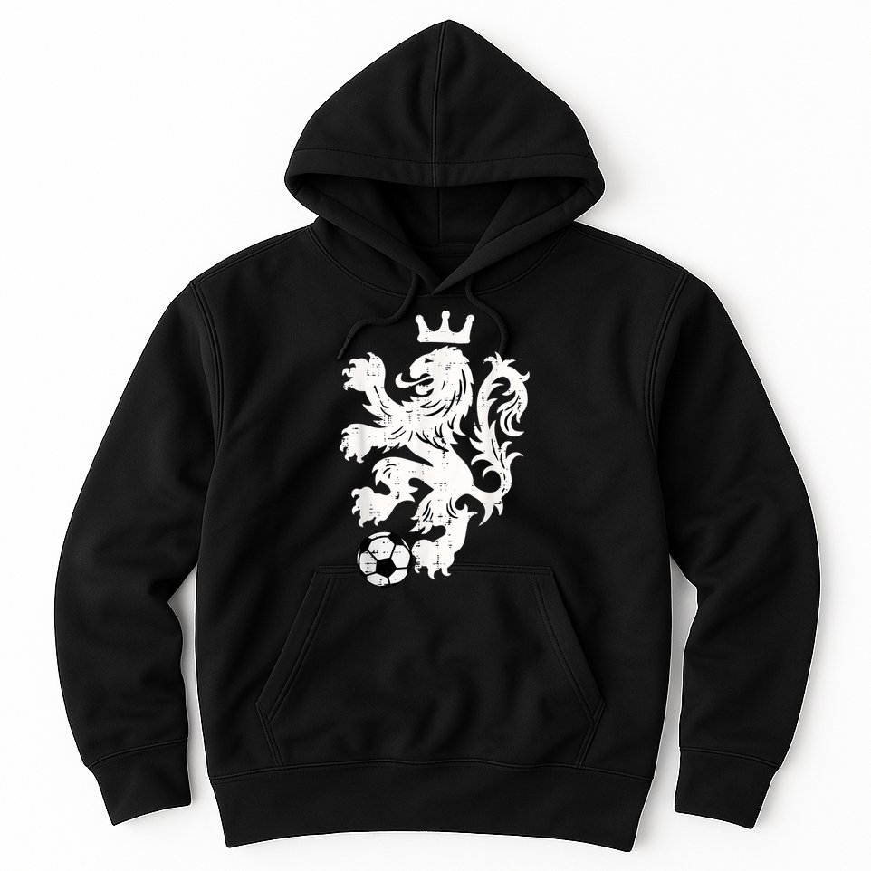 Netherlands Lion Dutch Orange Soccer Fan    Hoodie