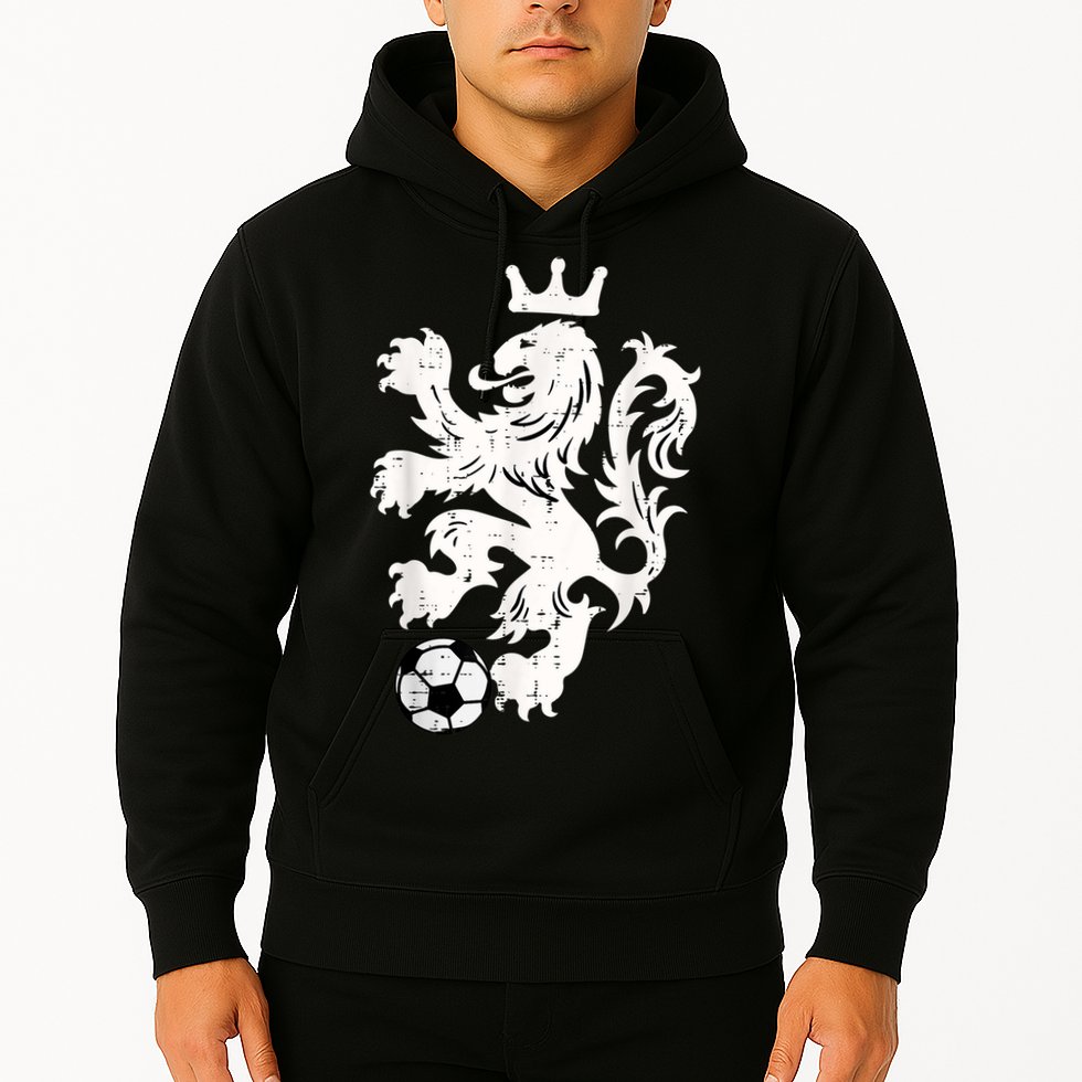 Netherlands Lion Dutch Orange Soccer Fan    Hoodie