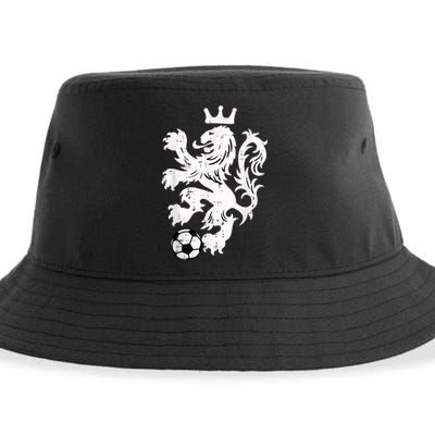 Netherlands Lion Dutch Orange Soccer Fan    Sustainable Bucket Hat