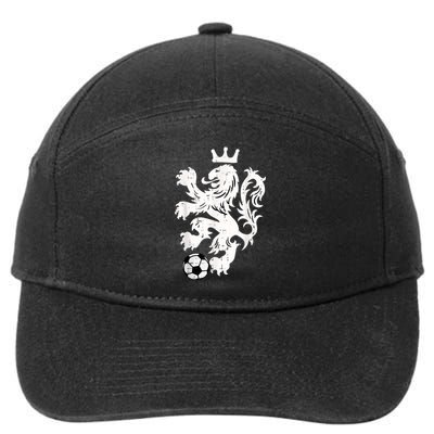 Netherlands Lion Dutch Orange Soccer Fan    7-Panel Snapback Hat