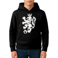 Netherlands Lion Dutch Orange Soccer Fan    Kids Hoodie